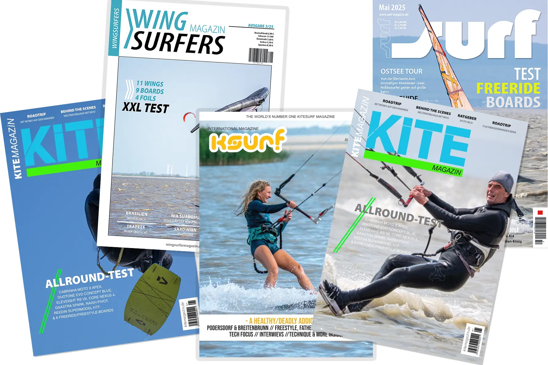 kitesurf magazin cover foto
